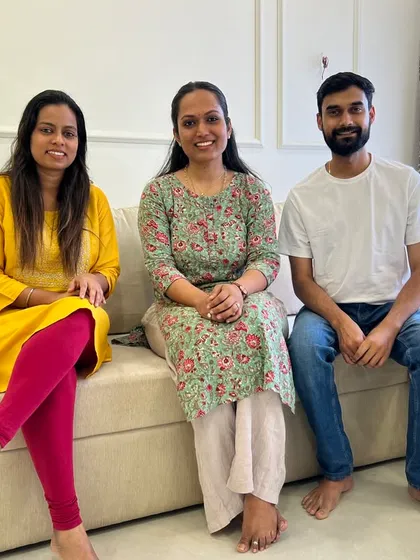 With another happy family in their serene and functional new home in Andheri. It was a pleasure bringing their dream to life.