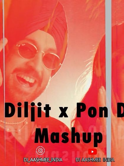 This is the official cover art for my "Naina" by Diljit Dosanjh and "Pon Di Thing" mashup. I create professional graphics for all my tracks, making them ready for promotion and distribution.