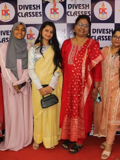 Our lovely students and teachers in their beautiful traditional and formal wear at the farewell event.