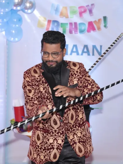 The dancing cane illusion is always a hit. Watching the magic wand float and dance on its own is a moment of pure wonder for the audience.