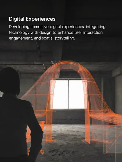 Our expertise extends to developing immersive digital experiences within the built environment. We integrate technology with spatial design to enhance user interaction and engagement, using digital touchpoints to create a more intuitive and informative journey for patients and visitors.