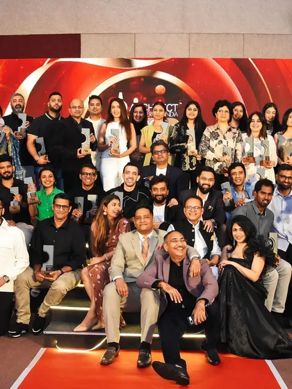 Another wonderful group shot from the awards night. The energy in the room was incredible, a true celebration of creativity and passion in our industry.