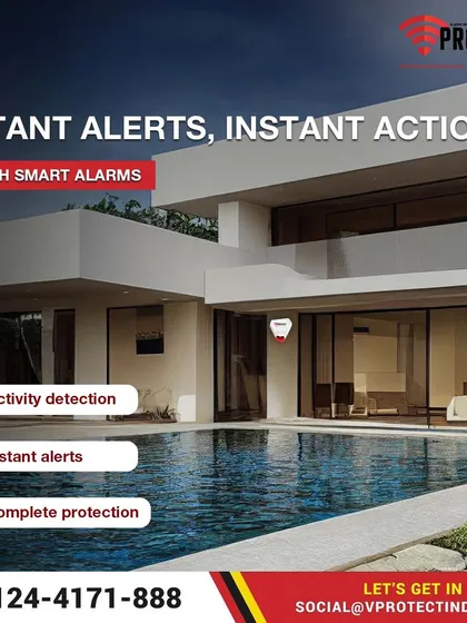 The first layer of defense is the instant alert. Our smart alarms are designed for immediate activity detection, sending instant alerts to both you and our command center. This ensures that any threat is identified the moment it occurs.