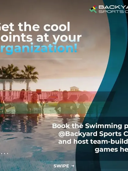 Plan your next corporate team-building event at our poolside. It's a great way to encourage teamwork and camaraderie outside the office environment, with options for fun water-based games and activities.