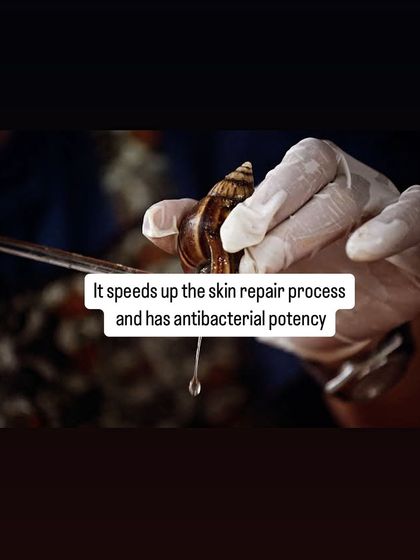 With its antibacterial properties and ability to speed up the skin repair process, snail mucin can be beneficial for healing and calming irritated skin.