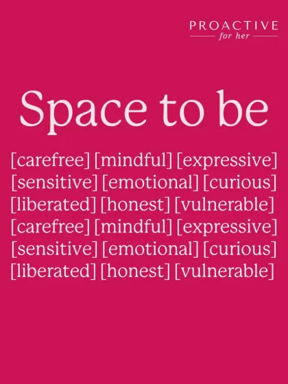We are creating a space to be carefree, mindful, expressive, sensitive, emotional, curious, liberated, honest, and vulnerable. A space to just be.
