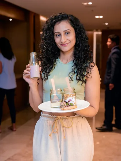 Enjoying a healthy breakfast after a relaxing sound bath therapy session. Wellness is a holistic concept that includes nourishing both the mind and body.