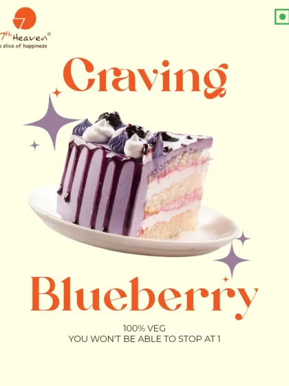 Craving blueberry? Our blueberry pastry is soft, fresh, and features a beautiful purple drip effect, making it the sweetest way to satisfy your craving.