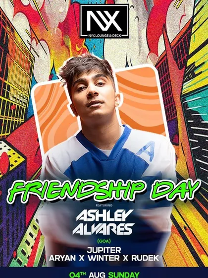 My feature on the poster for a Friendship Day event in Guwahati. I love getting the chance to travel and play for new crowds.