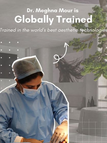 My expertise is backed by global training in the world's best aesthetic technologies. This image shows me in a clinical setting, ready to perform a procedure, reflecting my commitment to hands-on, expert-led care.