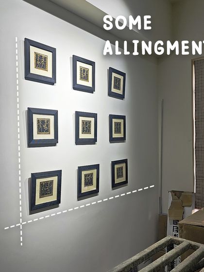 Our design journey involves many steps. It starts with detailed measurements and sketches, moves through on-site challenges and teamwork, and ends with the picture-perfect alignment you see in the final space.