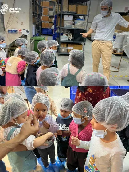 A delicious field trip to a chocolate factory. The children learned about the bean-to-bar process, engaged their senses of smell and taste, and even got to create their own chocolate bars, making for a memorable and educational day.