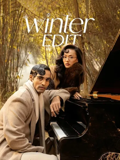 For the John Jacobs Eyewear winter campaign, we created an atmospheric outdoor setting complete with a grand piano and naturalistic lighting. This shows our versatility in simulating on-location shoots within a controlled studio environment.