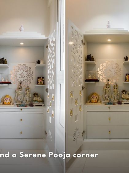 DesignCafe - Custom Modular & Space-Saving Furniture A Corner for Peace: Vastu-Compliant Pooja Units photo 26