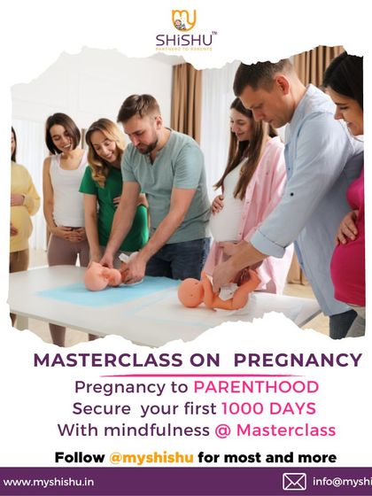 Our Masterclass on Pregnancy helps you secure your child's first 1000 days. Move from pregnancy to parenthood with mindfulness and confidence.