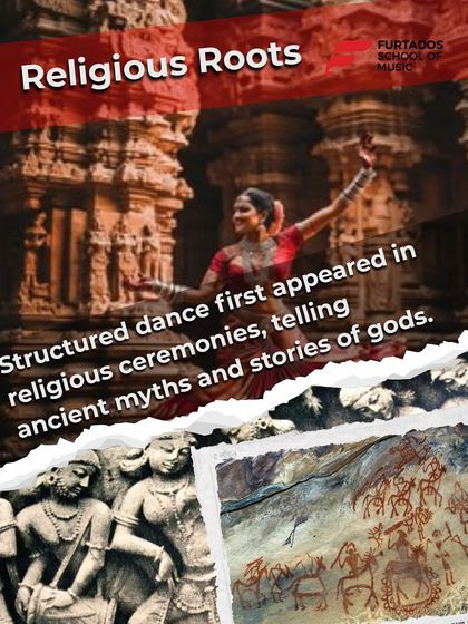 Structured dance first appeared in religious ceremonies, telling stories of myths and gods. Our classical dance courses honor these narrative roots, teaching students to convey stories through expressive movement.