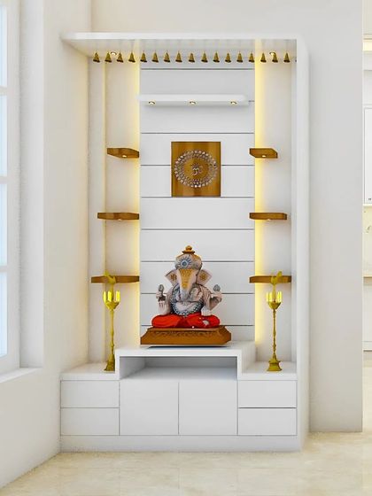 Interior Design - Pooja Room Design Modern & Minimalist Pooja Units photo 8