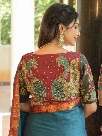 Pen Kalamkari: A Wearable Canvas photo 6