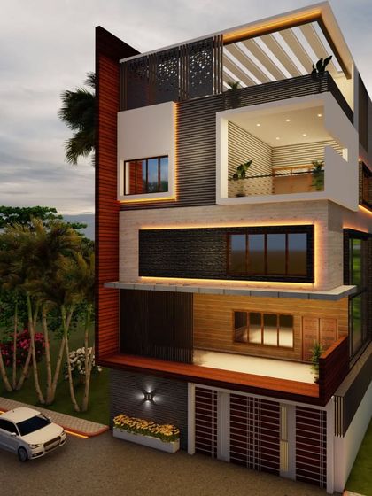 RJ Interiors & Architecture - Design & Build Services Modern Home Exteriors photo 57