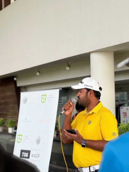 A coach speaking at the conclusion of our WAGR Series Event. These events are a massive team effort, and we are grateful to everyone who makes them special.