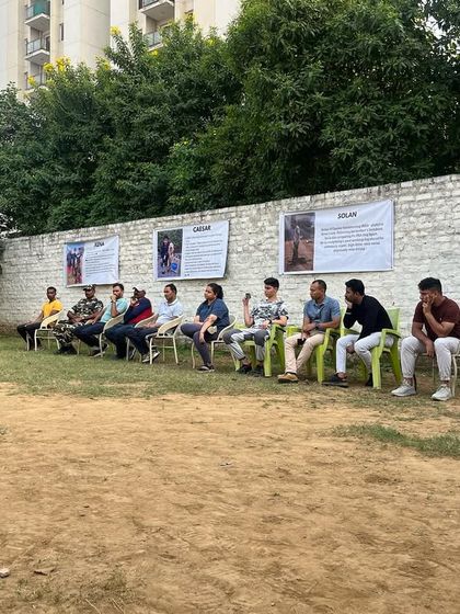 Day 1 of the PSA Seminar. Participants getting a practical demonstration of the concepts we discussed in the theory session.