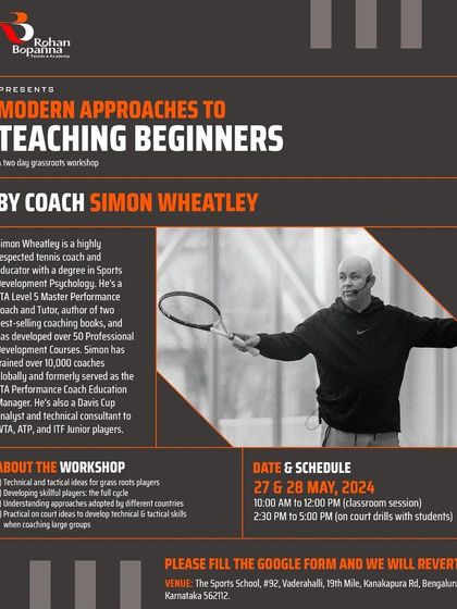 Rohan Bopanna Tennis Academy - Tennis Development Programs Announcements & Collaborations photo 12