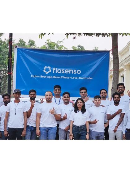The full FloSenso team and our valued partners together. This picture represents our collective commitment to making smart water management accessible to everyone.
