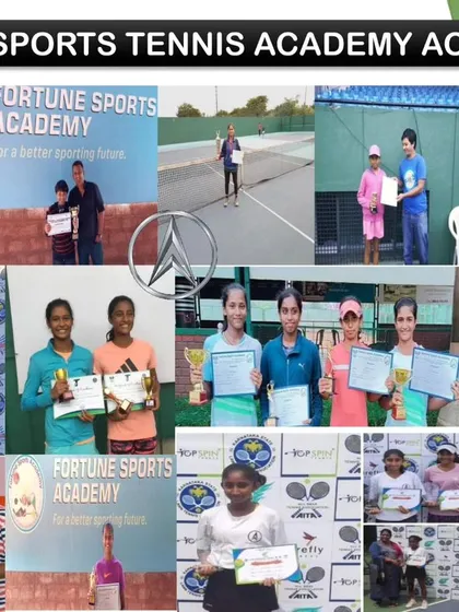 A collage showcasing the many achievers from our academy across various tournaments. This represents our commitment to nurturing talent and celebrating the success of every single player.