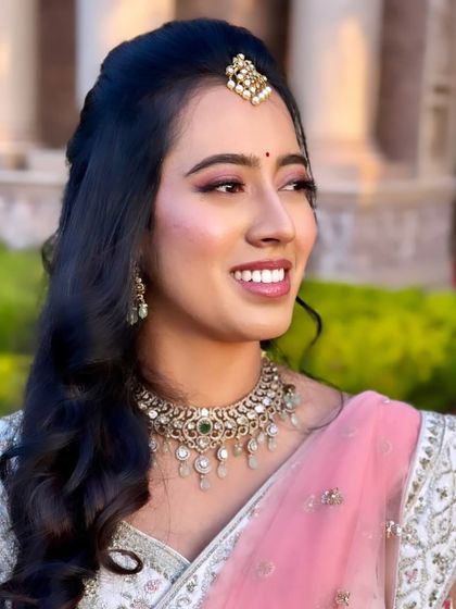 Swarna Nagaraj - Bridal Makeup & Hairstyling Modern Reception & Sangeet Glam photo 15
