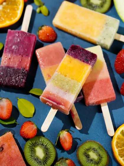 Product photography should be vibrant and full of life. For this popsicle brand, I used a colorful flat-lay with fresh fruits to emphasize the natural ingredients and create a fun, summery feel that pops off the screen.