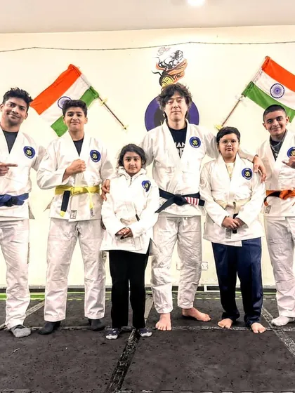 A proud moment with my students and our guest coach. Seeing kids of all ages and belt levels training and learning together is what makes our community special.