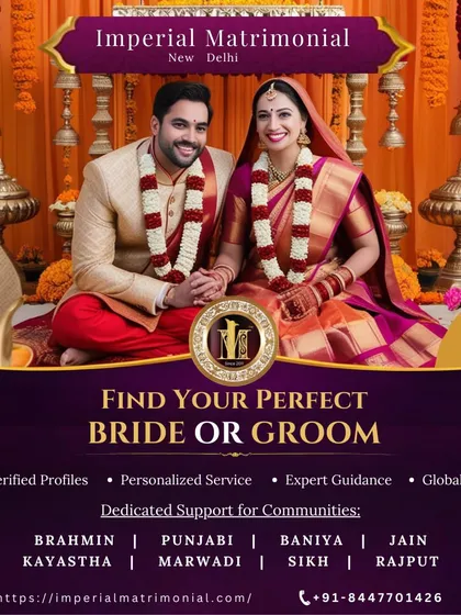 We provide dedicated support for a wide range of communities, including Brahmin, Punjabi, Baniya, Jain, and Rajput. Our personalized service ensures you find a perfect match within your community.