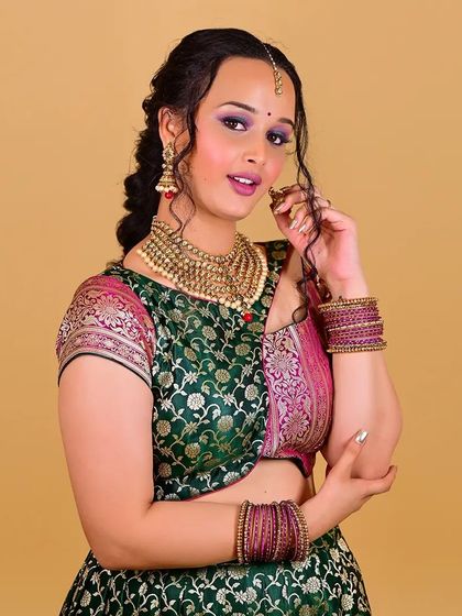 Padma Venkatesh - Photoshoot Makeup Traditional & Bridal Glamour photo 44