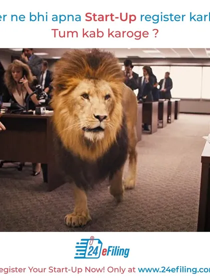 Even the king of the jungle knows the importance of making it official. Don't wait to give your business the legal foundation it deserves. We make the startup registration process straightforward and fast.