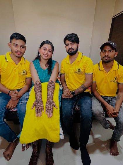 Another proud moment for my team with a satisfied bride.