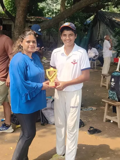 Rushan Farooqui is awarded Man of the Match for his all-round contribution of 42 runs and 2 wickets.