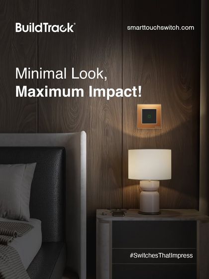 Minimal look, maximum impact. Our stylish switches can transform your home into a haven of smart living, integrating advanced technology with a refined, subtle design.
