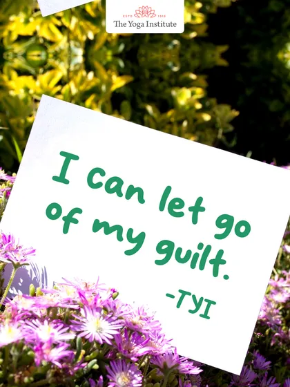 "I can let go of my guilt." Letting go of guilt creates space for healing, self-compassion, and inner freedom. It is a gentle step toward peace of mind.