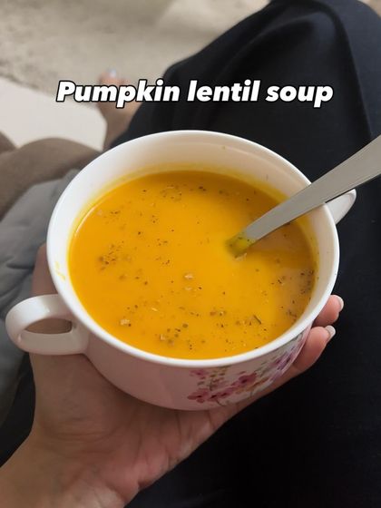 This pumpkin lentil soup is another one of my favorites. The combination of pumpkin and masoor dal makes it hearty and nutritious.
