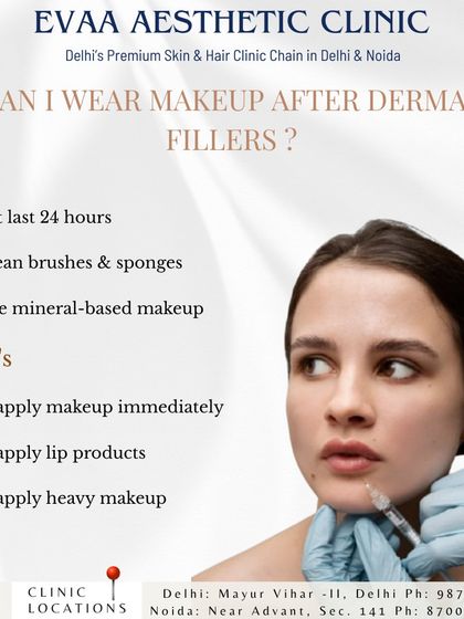 Proper aftercare is crucial for optimal results. This guide provides essential do's and don'ts after receiving dermal fillers, including when it is safe to wear makeup.