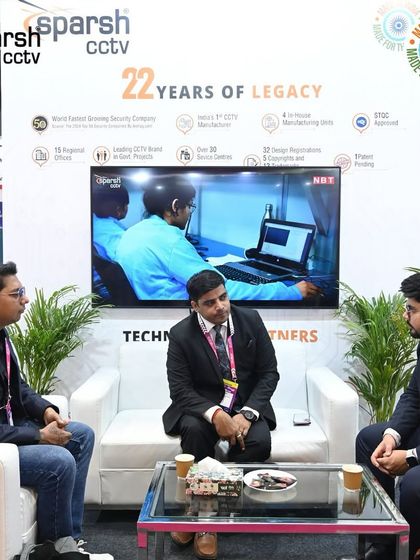 These images capture various moments from industry events like FSIE, AutoSec, IndiaSoft, and our partner meets across the country. Each one represents our commitment to building strong relationships and showcasing our Made-in-India technology.