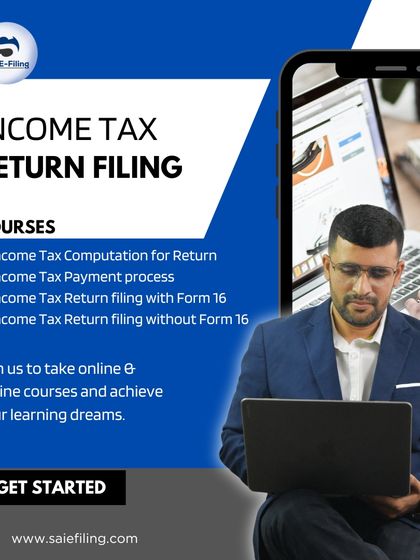 Our Income Tax Return Filing course simplifies the entire process for you. We cover computation for returns, the tax payment process, and the nuances of filing with or without Form 16, available through both online and offline classes.