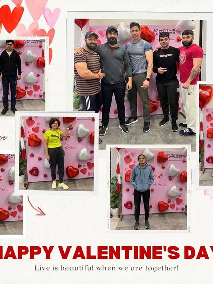 More happy faces from our Valentine's Day event. We believe that working out together is a great way to connect.