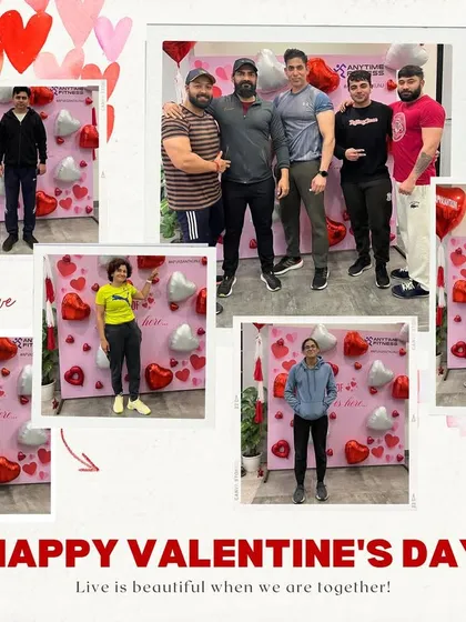More happy faces from our Valentine's Day event. We believe that working out together is a great way to connect.