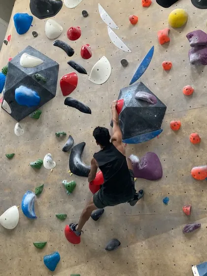 Meet Asim, a cinematographer who was inspired to climb by a baby monkey. He values the socializing privileges of the community and is curious about the rock and possibilities of movement.