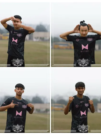 Faces of the future. Four of our promising U19 players, ready to make their mark on the game.