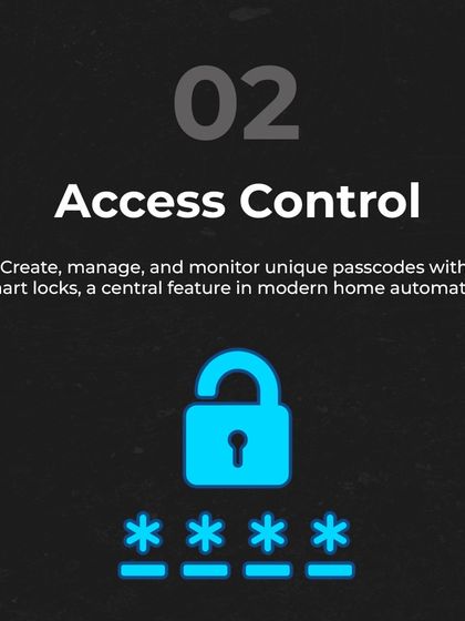Take full control of who enters your home. My smart lock systems allow you to create, manage, and monitor unique passcodes for family, guests, or service providers.