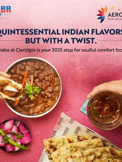 A quintessential Indian meal at Dhaba at Claridges. This image of chole with naan and pickled onions highlights the soulful comfort food I offer, with traditional flavours presented with a modern twist.