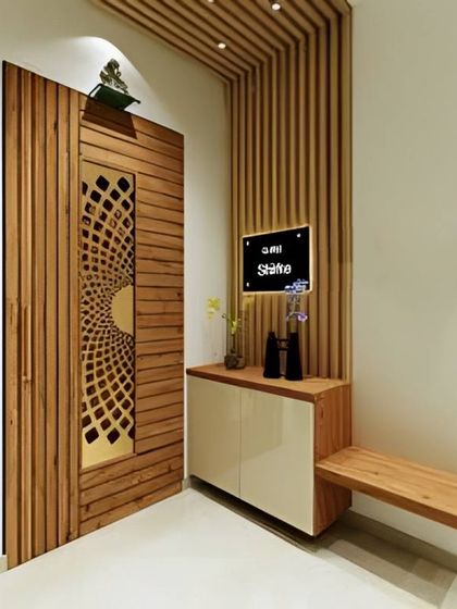 Interiors Bangalore - Full Home Interior Design Welcoming Foyers & Entryways photo 37