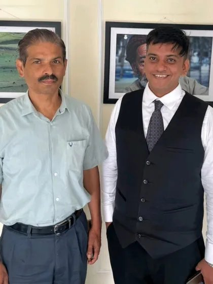 Discussing the complex security dynamics of Jammu & Kashmir with former DGP Mr. R.R. Swain. My practice often involves advising on matters at the intersection of criminal law and national security.